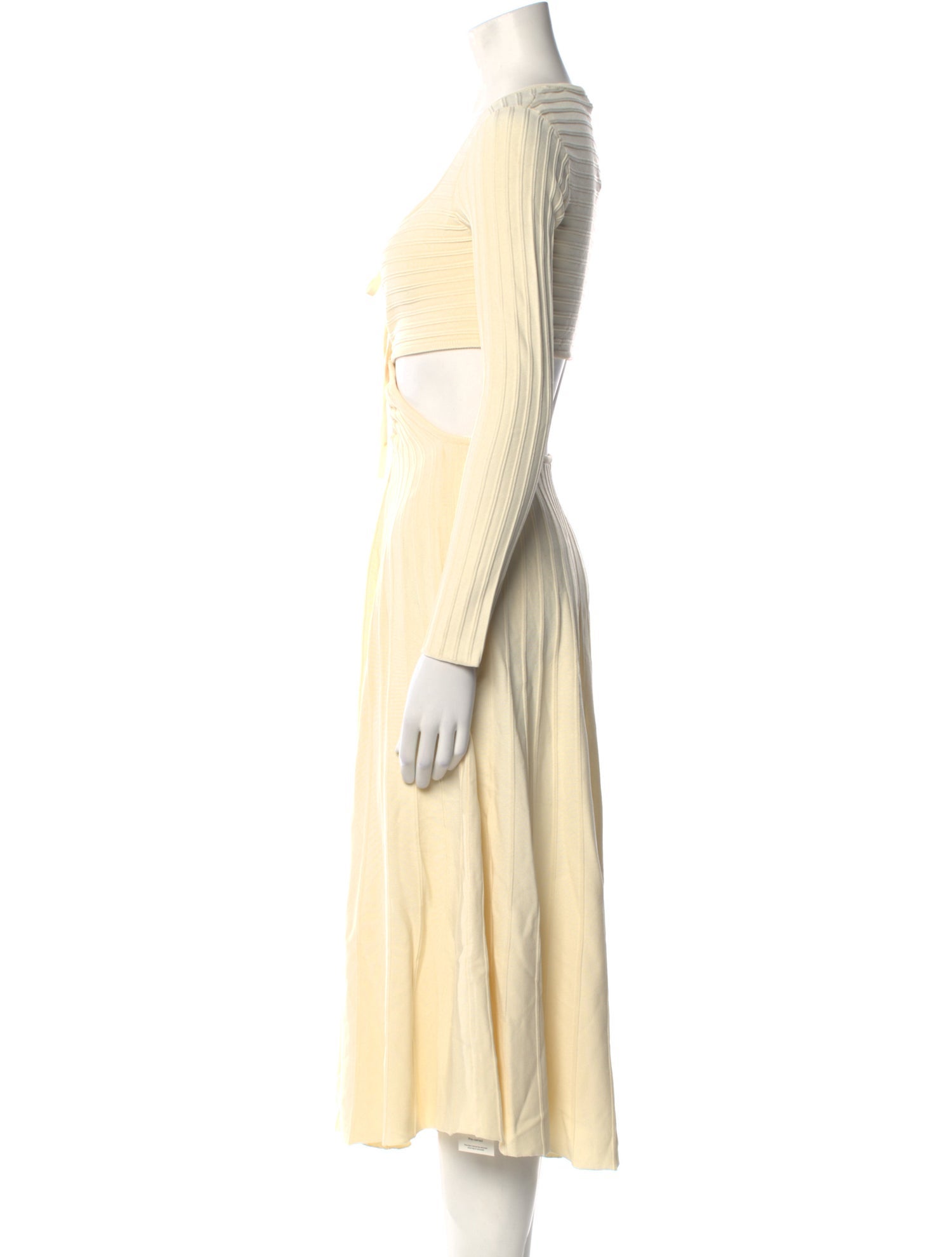 Cult Gaia V-Neck Midi Length Dress