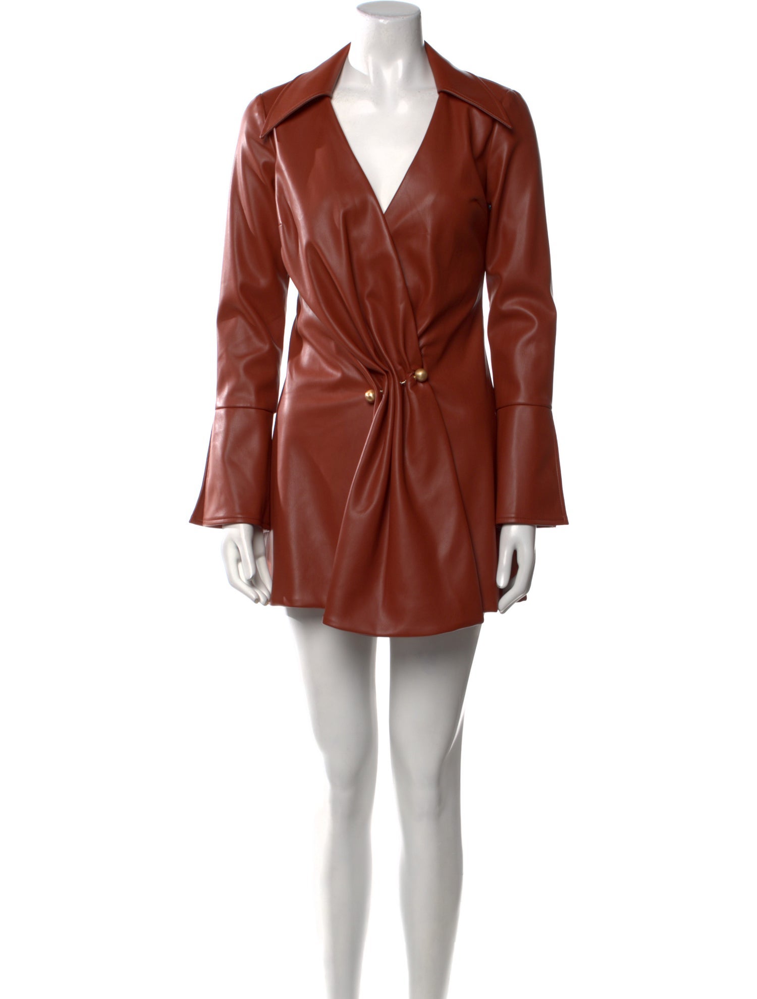 Cult Gaia V-Neck Mini Dress w/ Tags