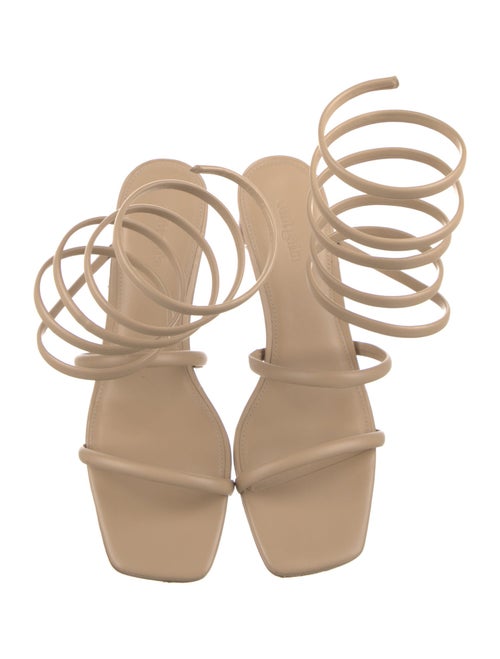 Cult Gaia Leather Gladiator Sandals