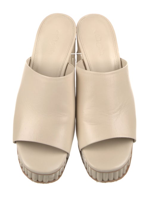 Cult Gaia Leather Slides