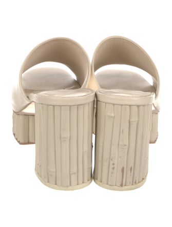 Cult Gaia Leather Slides