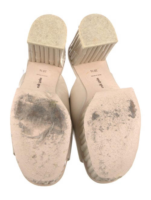 Cult Gaia Leather Slides