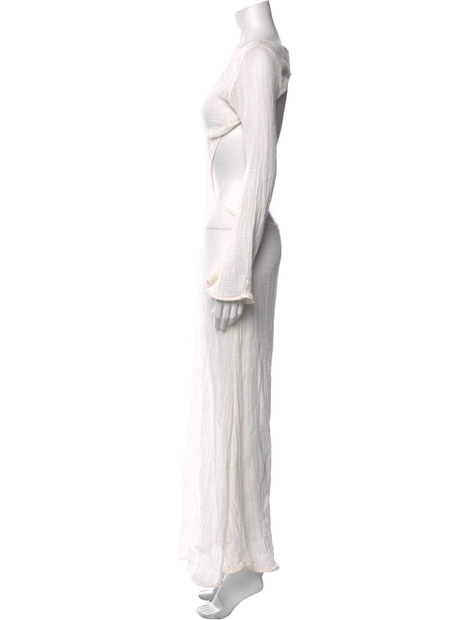 Cult Gaia Bateau Neckline Long Dress