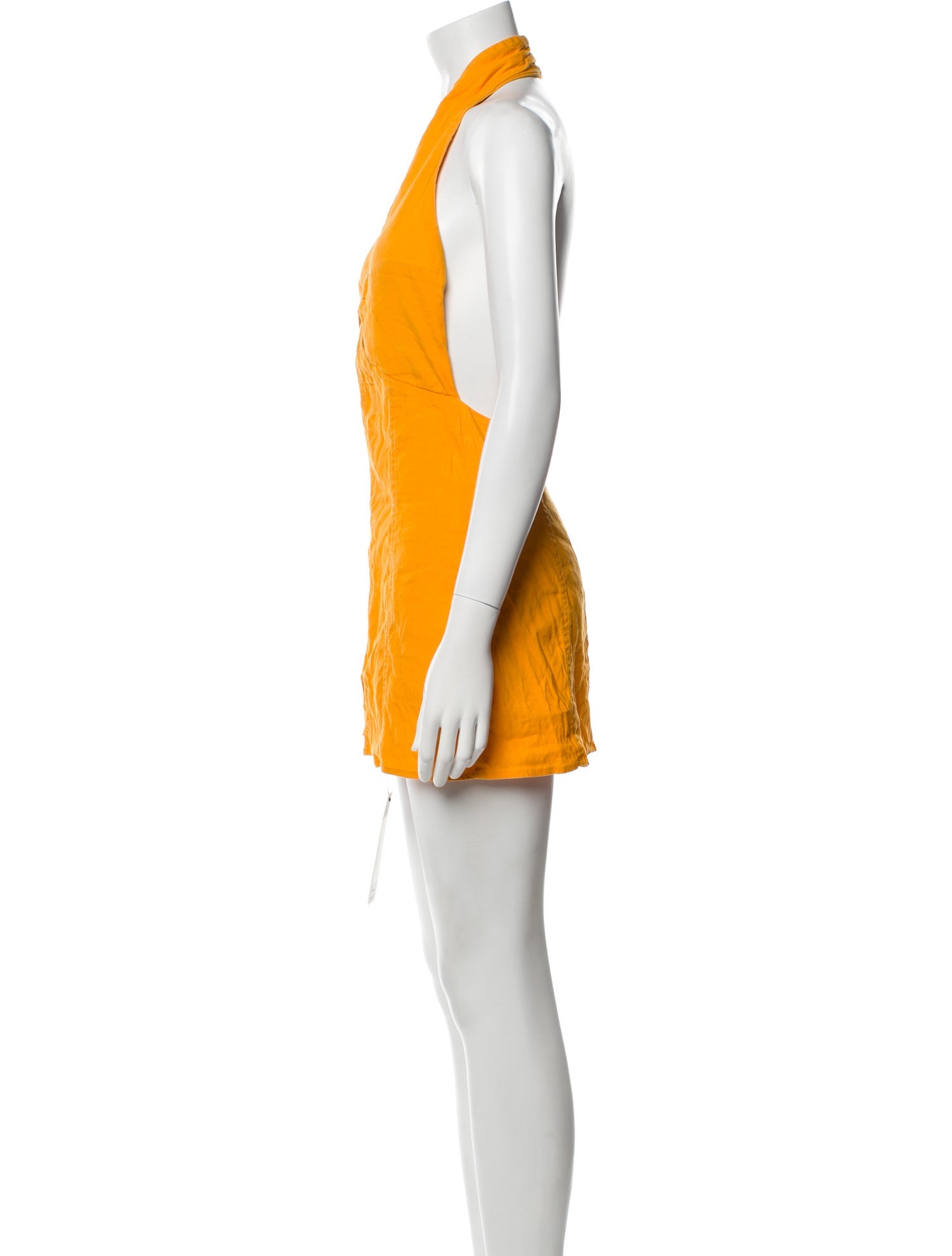 Cult Gaia Halterneck Mini Dress