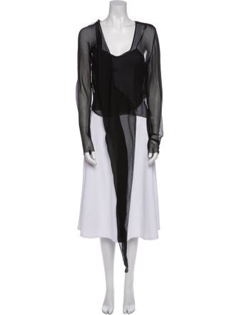 Cult Gaia Square Neckline Sleeveless Tunic