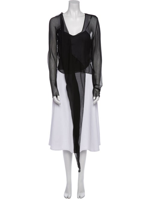 Cult Gaia Square Neckline Sleeveless Tunic