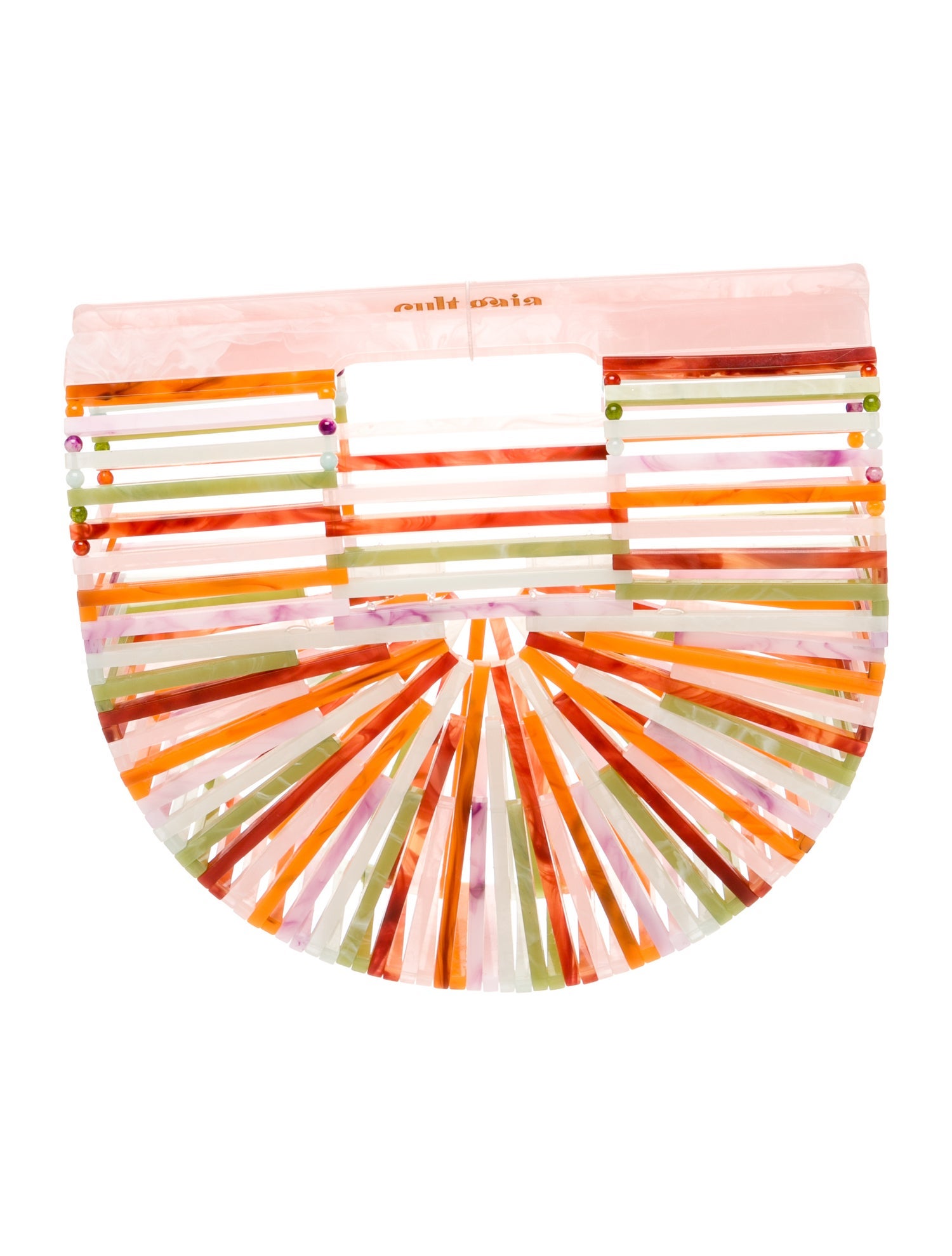 Cult Gaia Acrylic Clutch