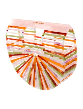 Cult Gaia Acrylic Clutch