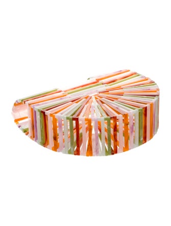 Cult Gaia Acrylic Clutch