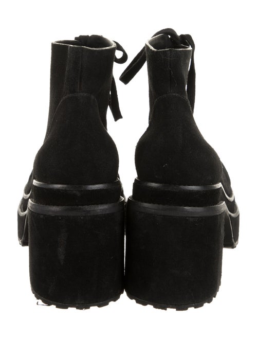 Cult Gaia Suede Combat Boots