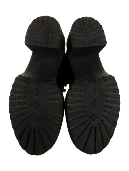 Cult Gaia Suede Combat Boots