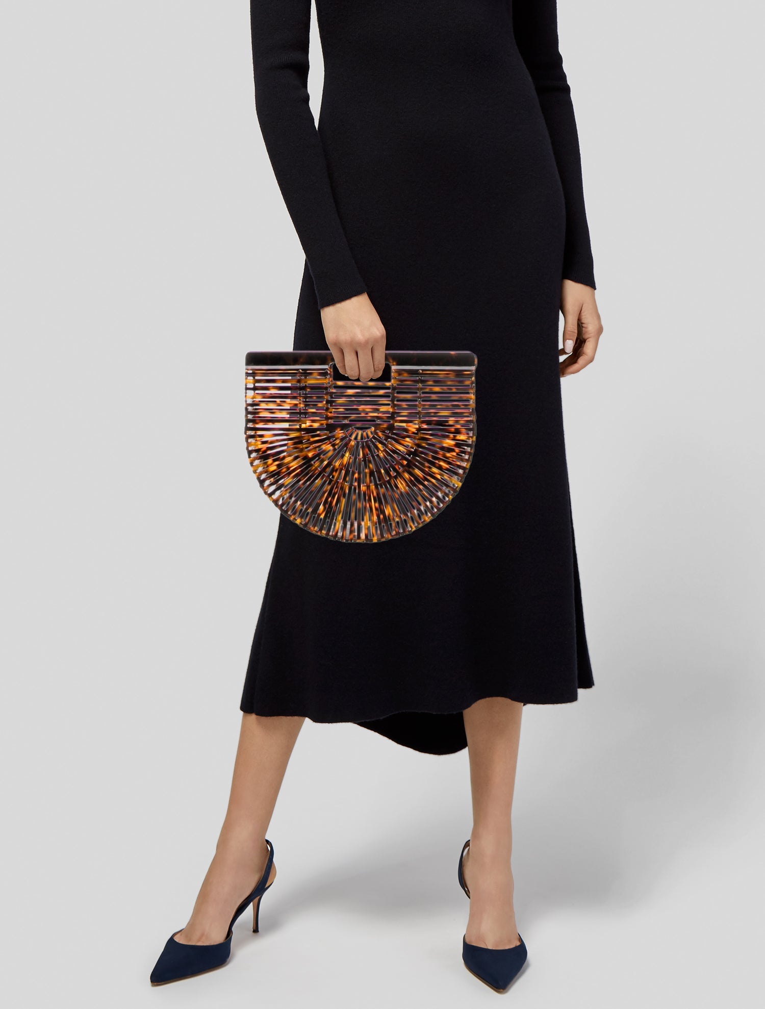 Cult Gaia Acrylic Top Handle Bag