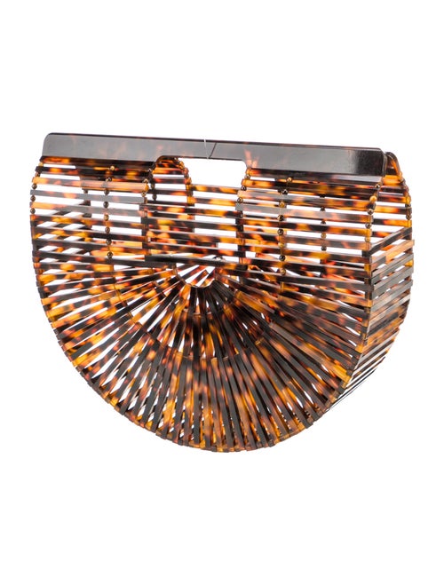 Cult Gaia Acrylic Top Handle Bag