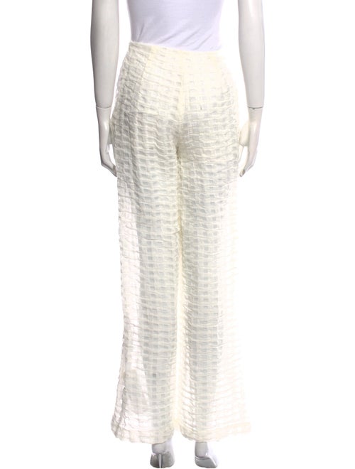 Cult Gaia Lace Pattern Wide Leg Pants