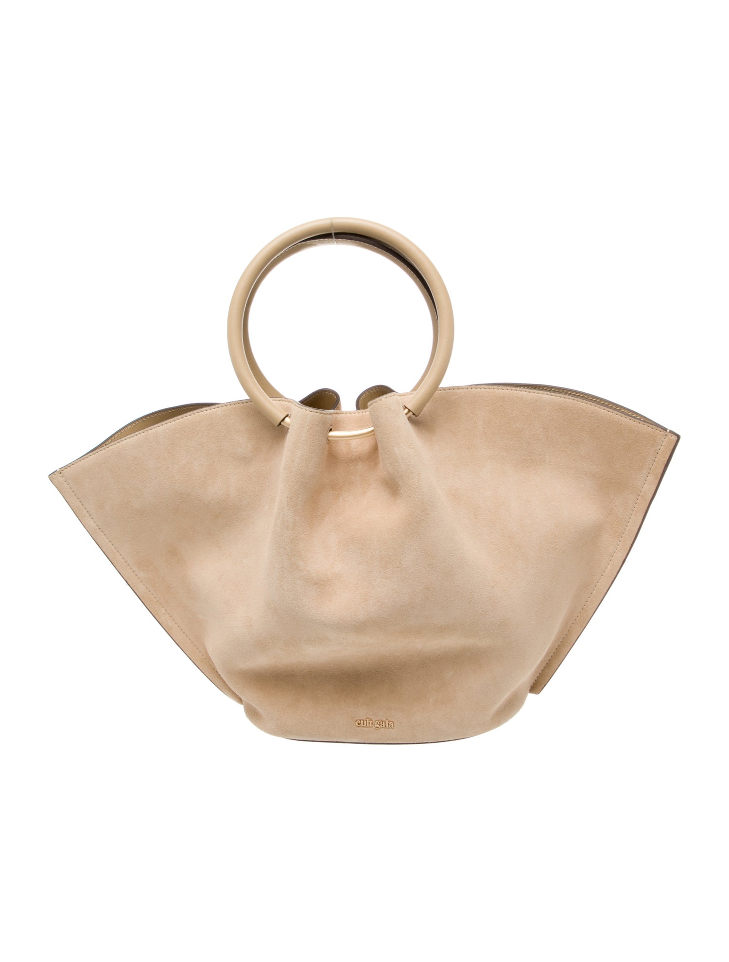 Cult Gaia Suede Shoulder Bag