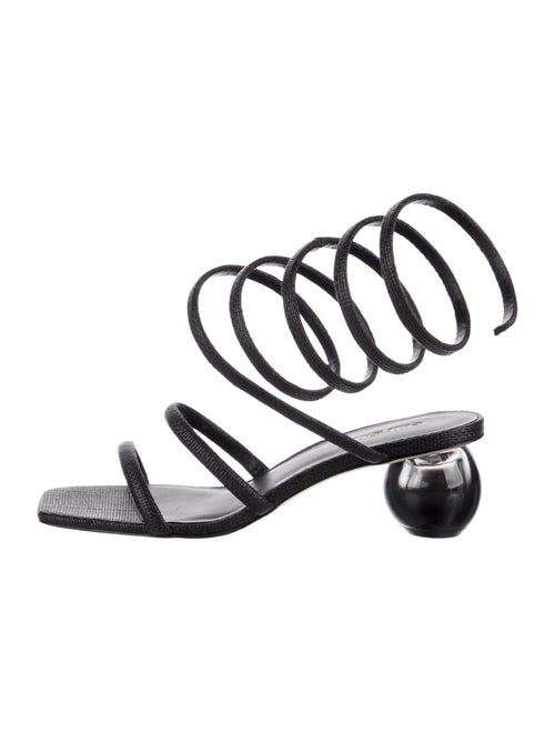 Cult Gaia Leather Gladiator Sandals