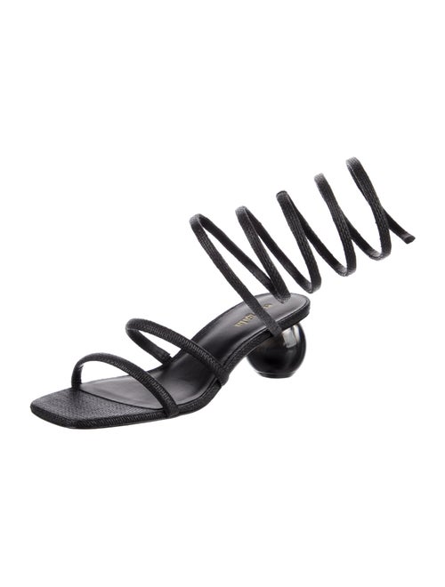 Cult Gaia Leather Gladiator Sandals