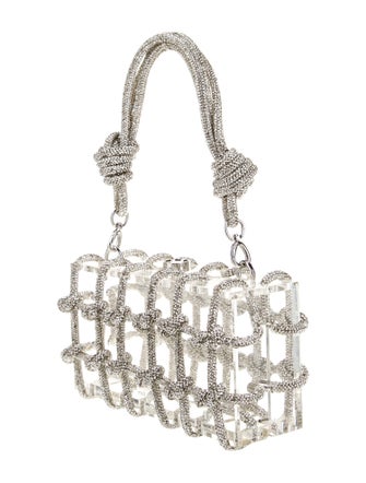 Cult Gaia Acrylic Top Handle Bag