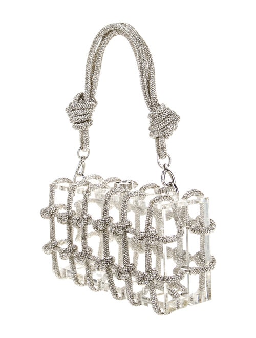 Cult Gaia Acrylic Top Handle Bag