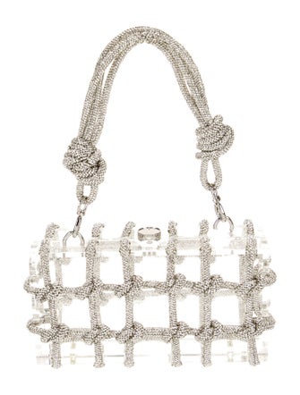 Cult Gaia Acrylic Top Handle Bag