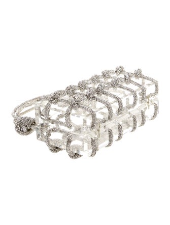 Cult Gaia Acrylic Top Handle Bag