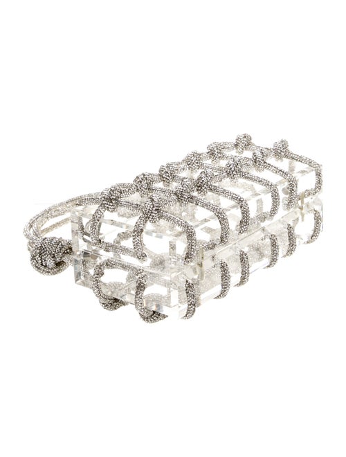 Cult Gaia Acrylic Top Handle Bag