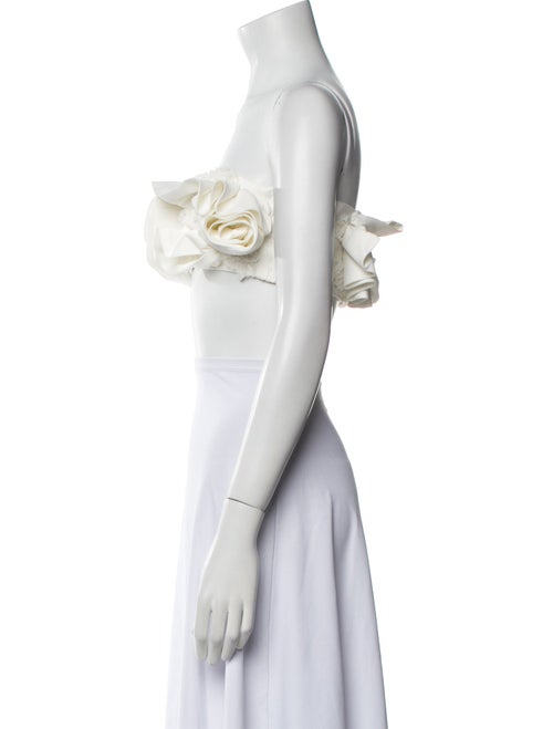 Cult Gaia Strapless Crop Top