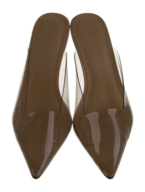 Cult Gaia PVC Chain-Link Accents Mules