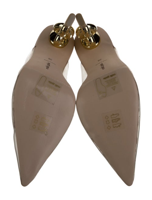 Cult Gaia PVC Chain-Link Accents Mules