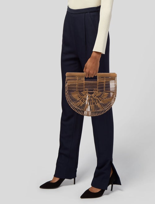 Cult Gaia Bamboo Top Handle Bag