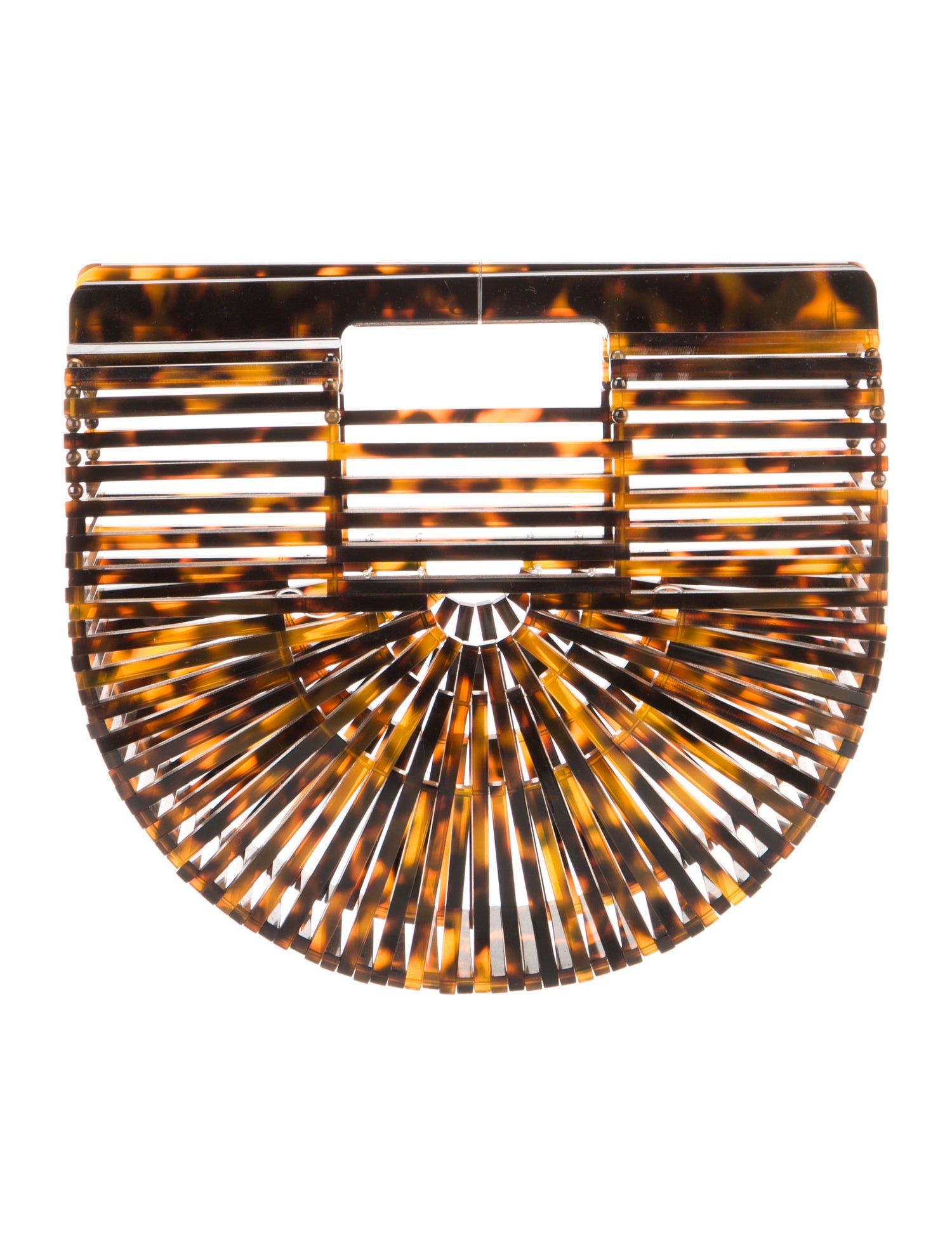 Cult Gaia Acrylic Top Handle Bag