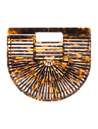 Cult Gaia Acrylic Top Handle Bag