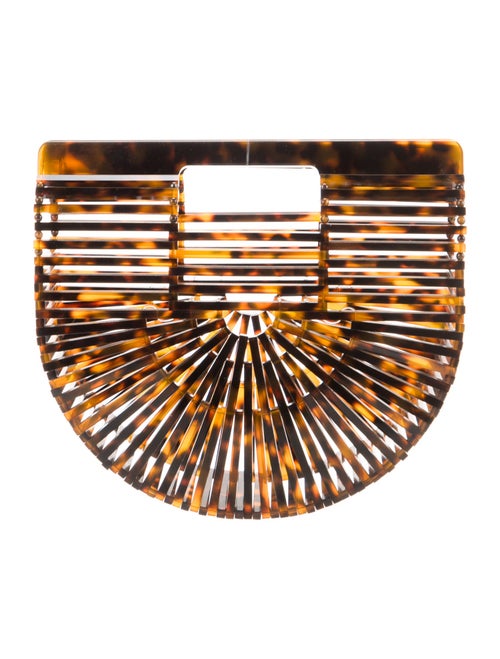 Cult Gaia Acrylic Top Handle Bag