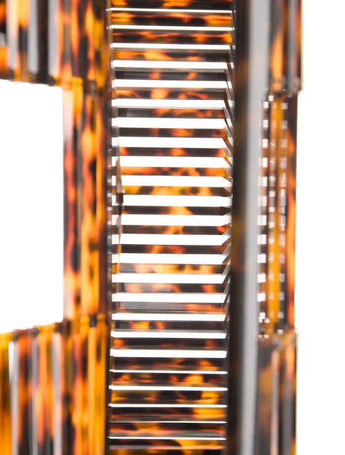 Cult Gaia Acrylic Top Handle Bag