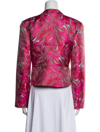 Cult Gaia Floral Print Evening Jacket