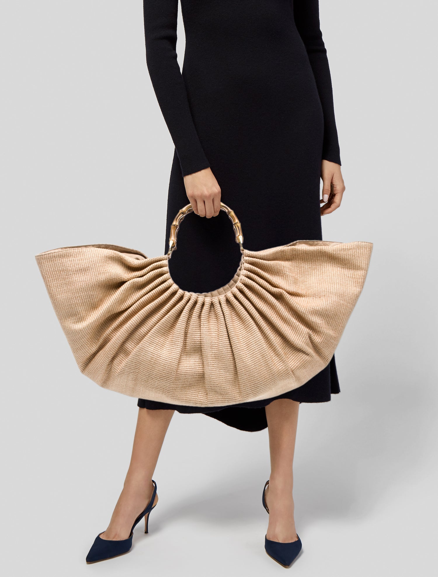 Cult Gaia Bamboo Evening Bag