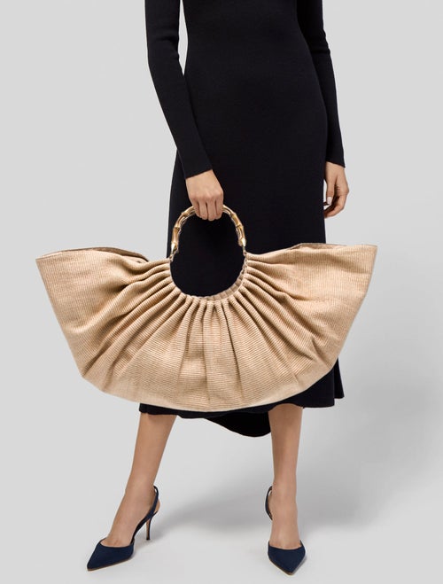 Cult Gaia Bamboo Evening Bag