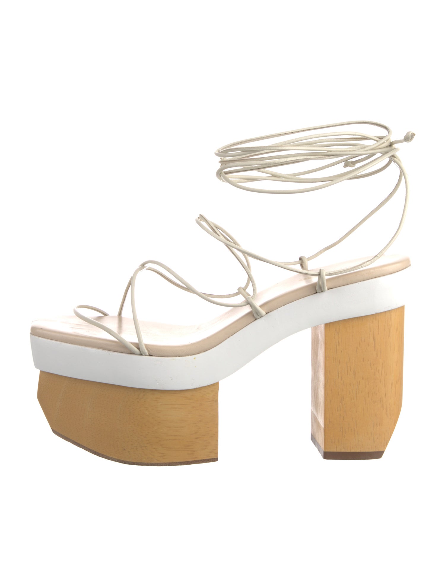 Cult Gaia Leather Sandals