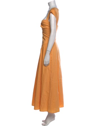 Cult Gaia Square Neckline Long Dress