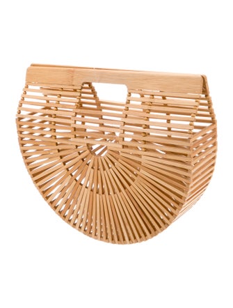 Cult Gaia Bamboo Top Handle Bag