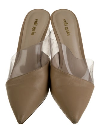 Cult Gaia Leather Mules