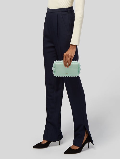 Cult Gaia Acrylic Clutch