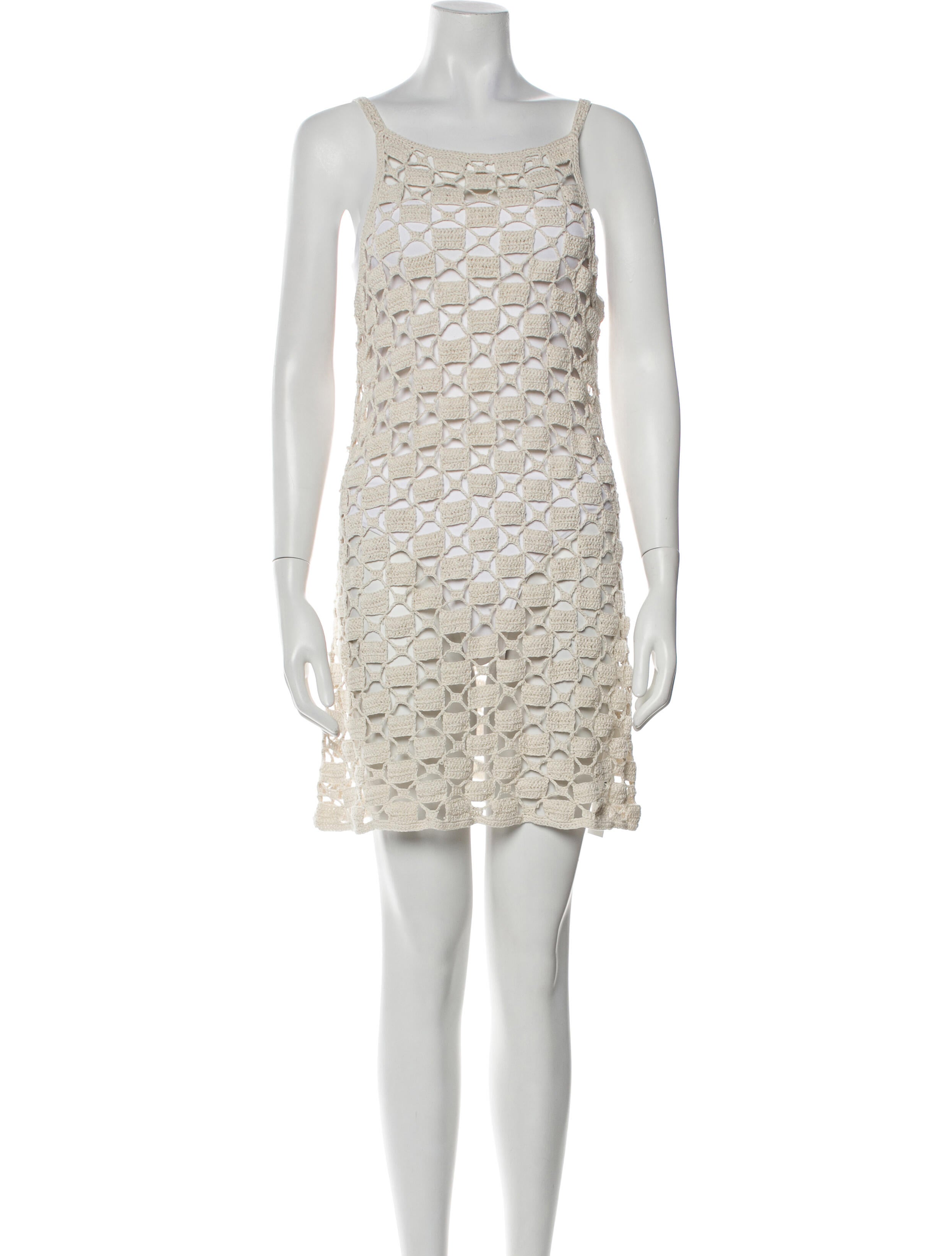 Cult Gaia Scoop Neck Mini Dress