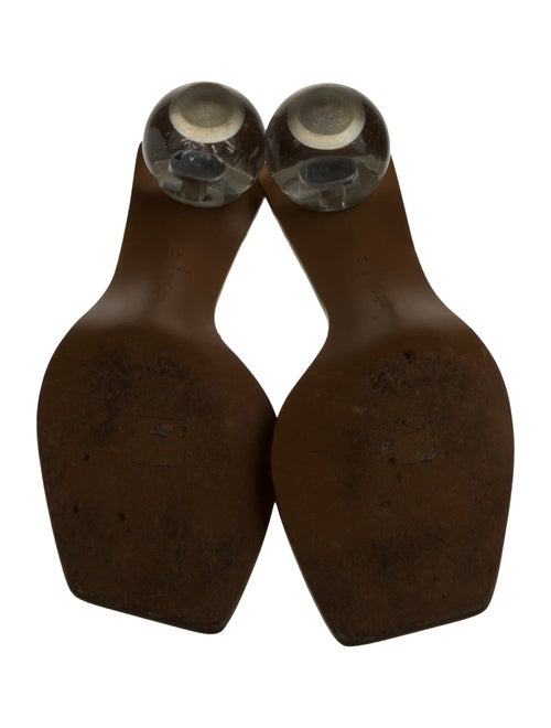 Cult Gaia Leather Slides