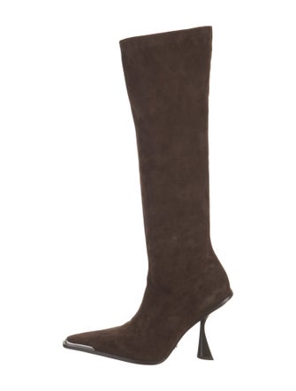Cult Gaia Suede Boots