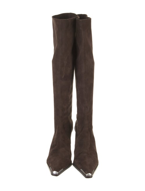 Cult Gaia Suede Boots