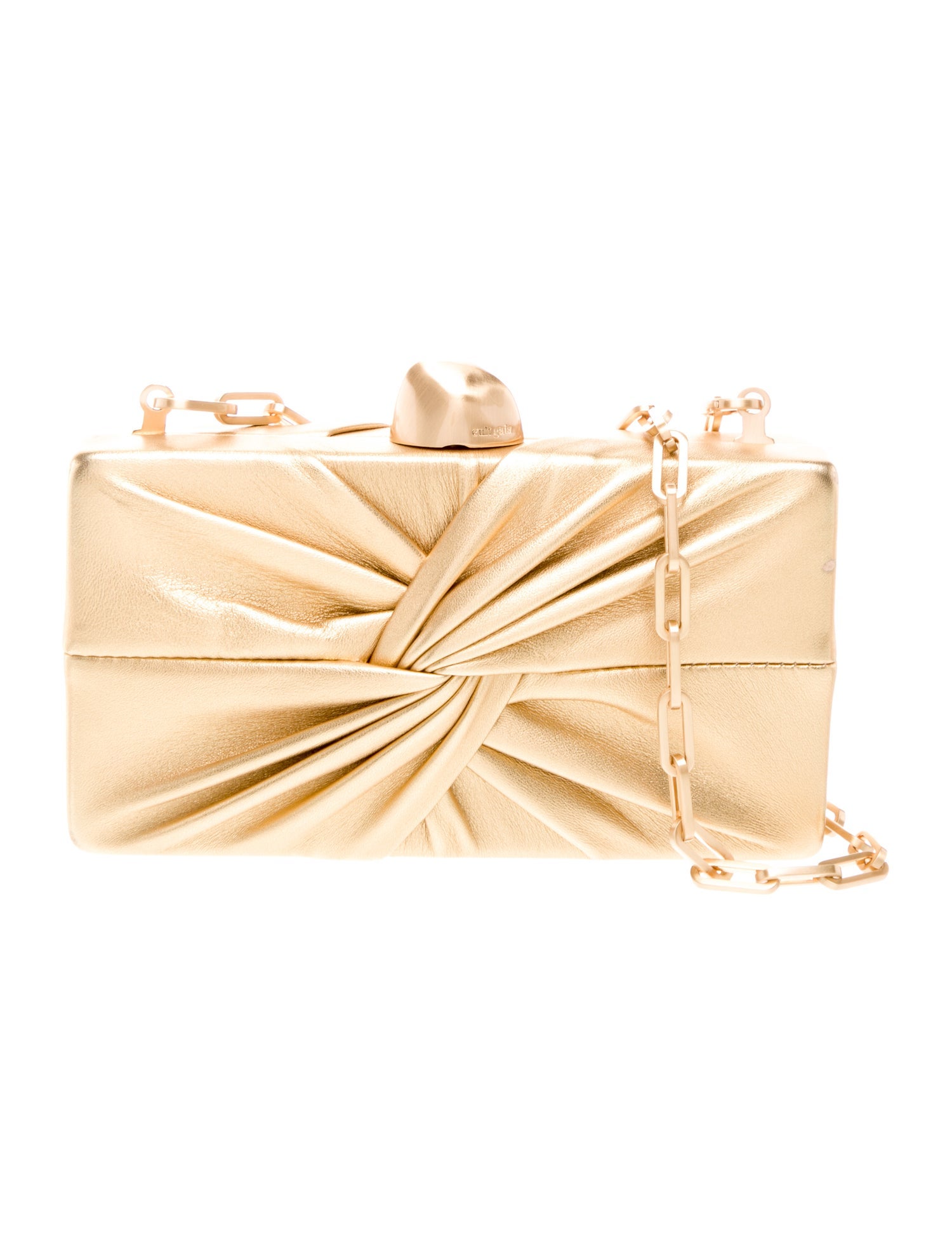 Cult Gaia Leather Shoulder Bag