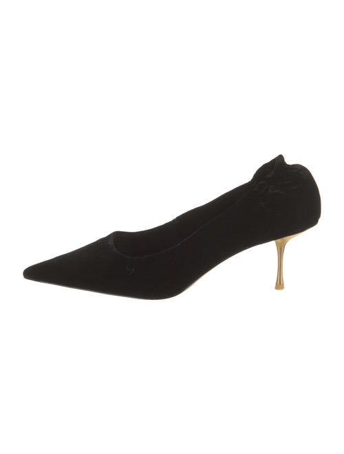 Cult Gaia Velvet Pumps