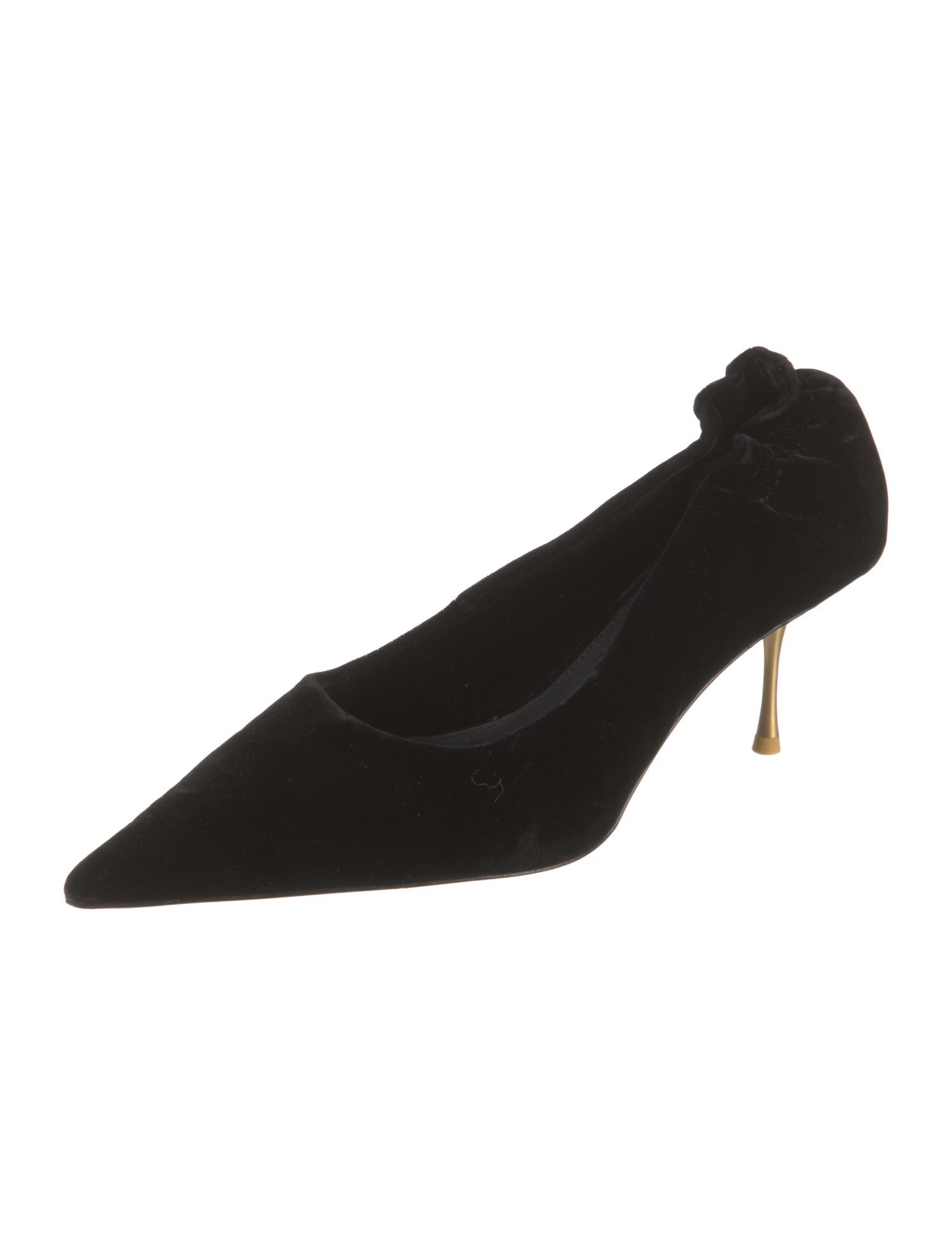 Cult Gaia Velvet Pumps