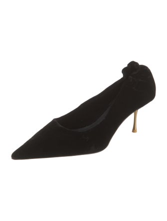 Cult Gaia Velvet Pumps